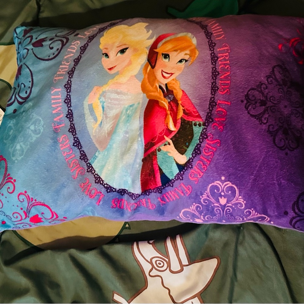 Frozen Toddler Pillow